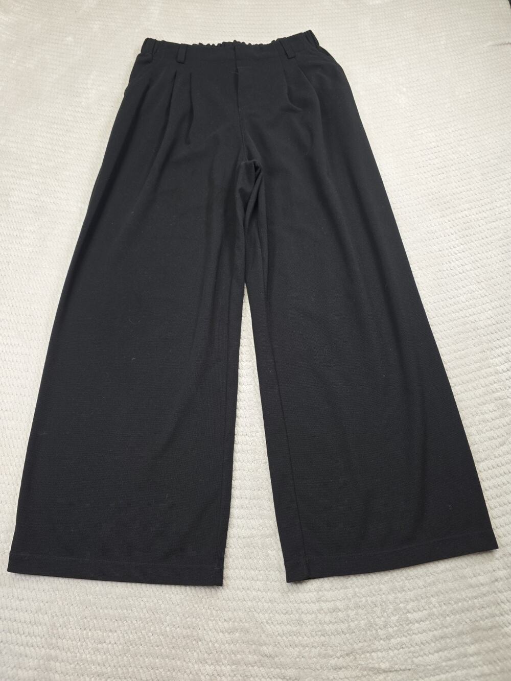Halara Pants Womens Large Tall Flex Waffle High Waisted Wide Leg Work Pants